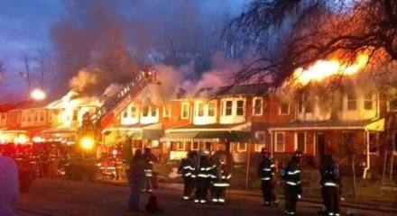 Rowhouse fire - Picture 3 of 6