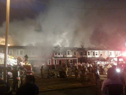 Rowhouse fire - Picture 4 of 6